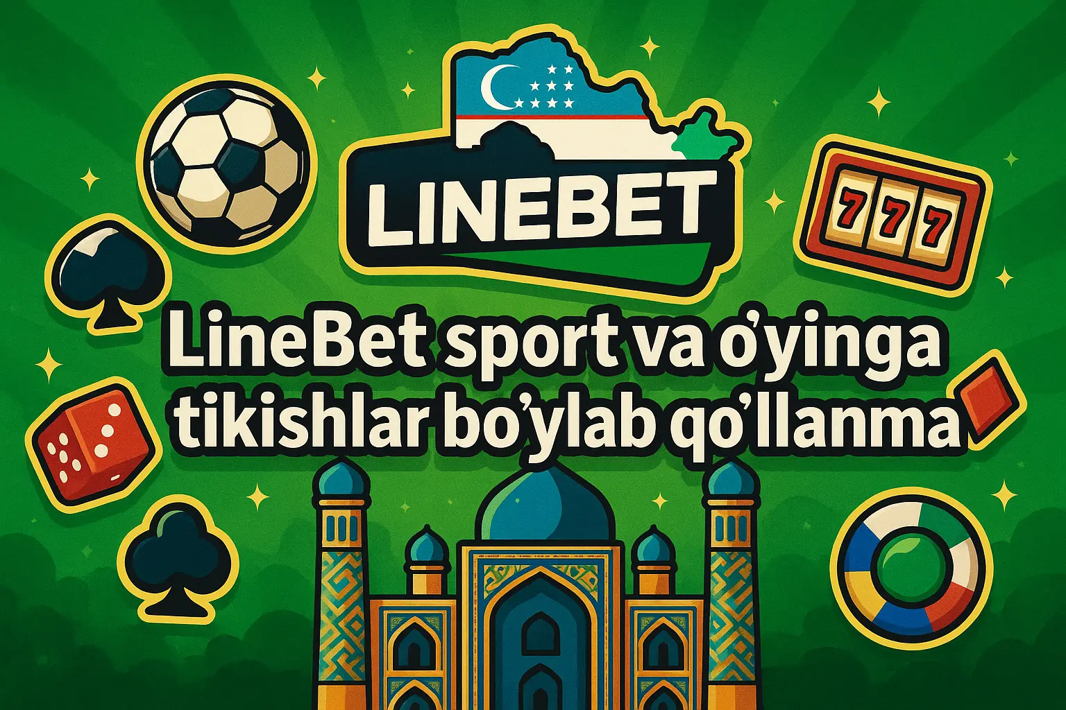 LineBet sport va o‘yinga tikishlar
